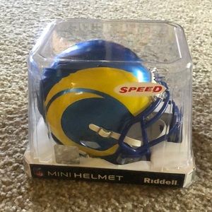 NFL Riddell Los Angeles Rams Mini Helmet